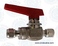 7100 Series Hoke 2 Way Panel Mount Valve 7115-G4Y