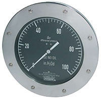 NOSHOK 1300 Series Differential Pressure Gauge