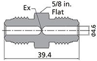FR Series Flow Restrictor Dimensions