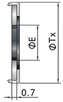 FR Series Gasket Retainer Assembly Dimensions