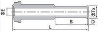 FR Series Long Automatic Gland Dimensions