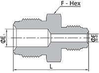 FR Series Reducing Union Dimensions