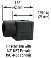 NOSHOK 11 Series Sanitary Clamp Transmitter 1/2 ISO 4400 Conduit