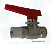 7100 Series Hoke 2 Way Panel Mount Ball Valve 7115-F4Y